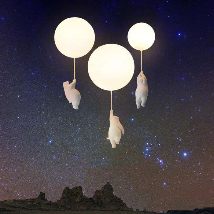 Soviska | Lampa sufitowa dziecięca LED – miś
