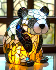 Soviska | Lampa witrażowa – zwierzęta
