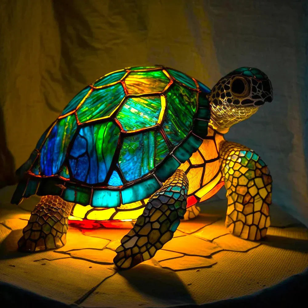 Soviska | Lampa witrażowa – zwierzęta