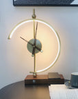 Soviska | Lampa z zegarem i ładowarką