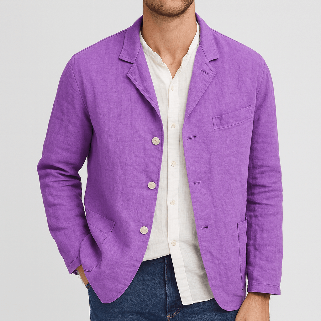 Soviska | Lekka bawełniana marynarka