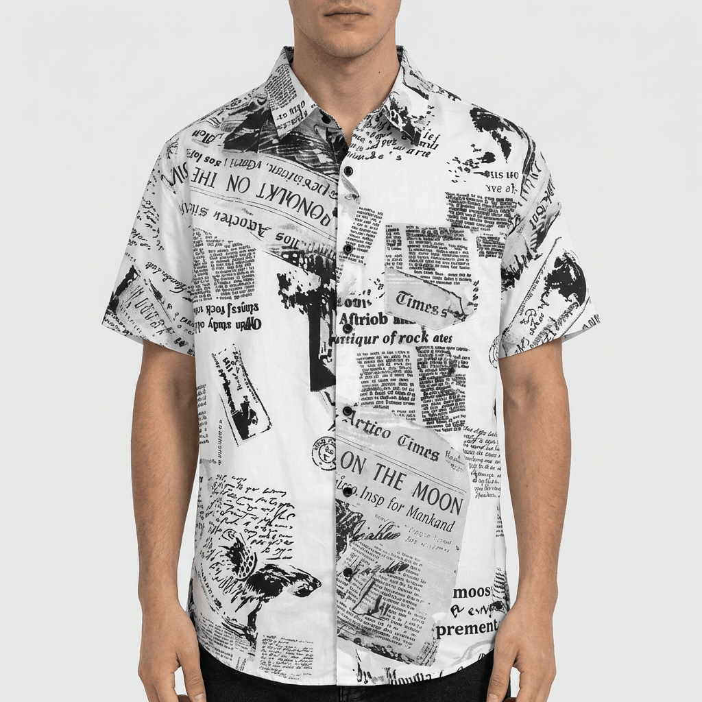 Soviska | Lekka casual koszula z klasycznym kołnierzykiem