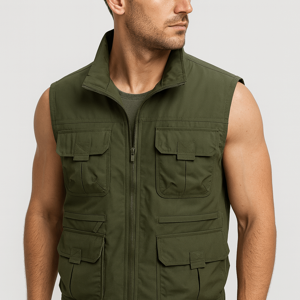Soviska | Lekka kamizelka outdoorowa z kieszeniami