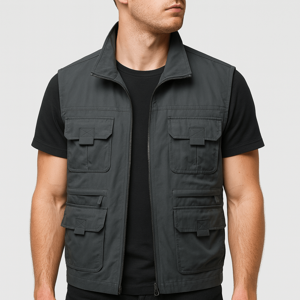 Soviska | Lekka kamizelka outdoorowa z kieszeniami