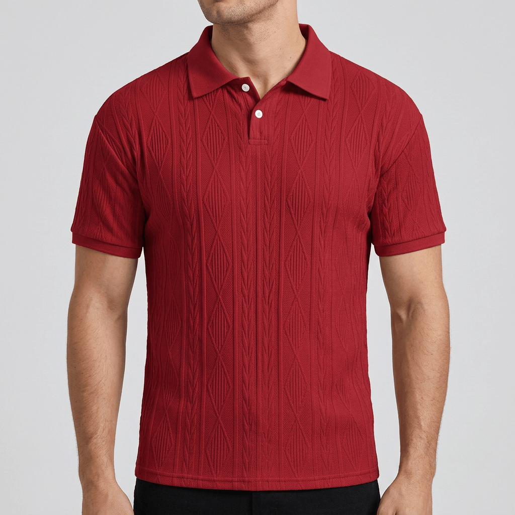 Soviska | Lekka koszula polo z guzikami