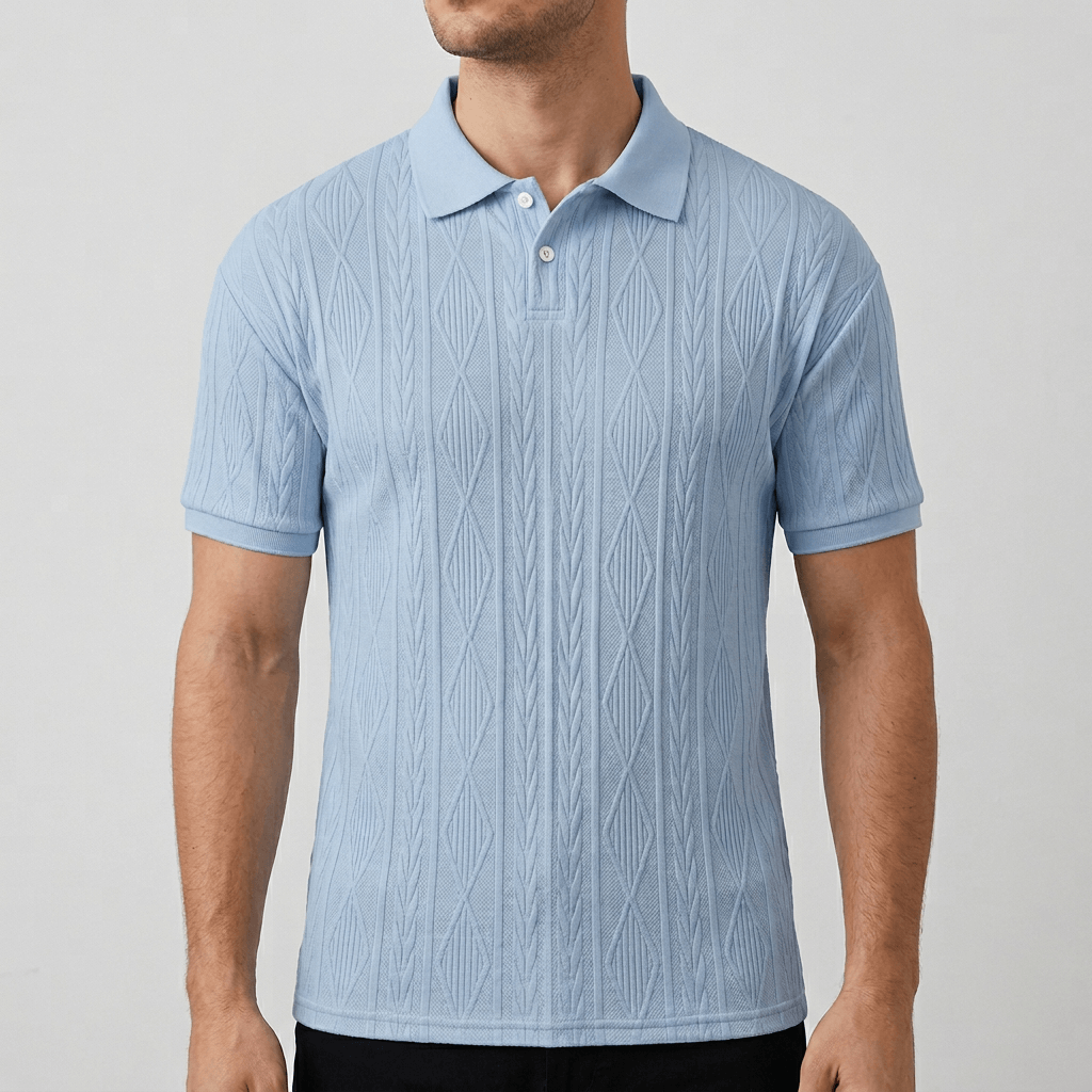 Soviska | Lekka koszula polo z guzikami