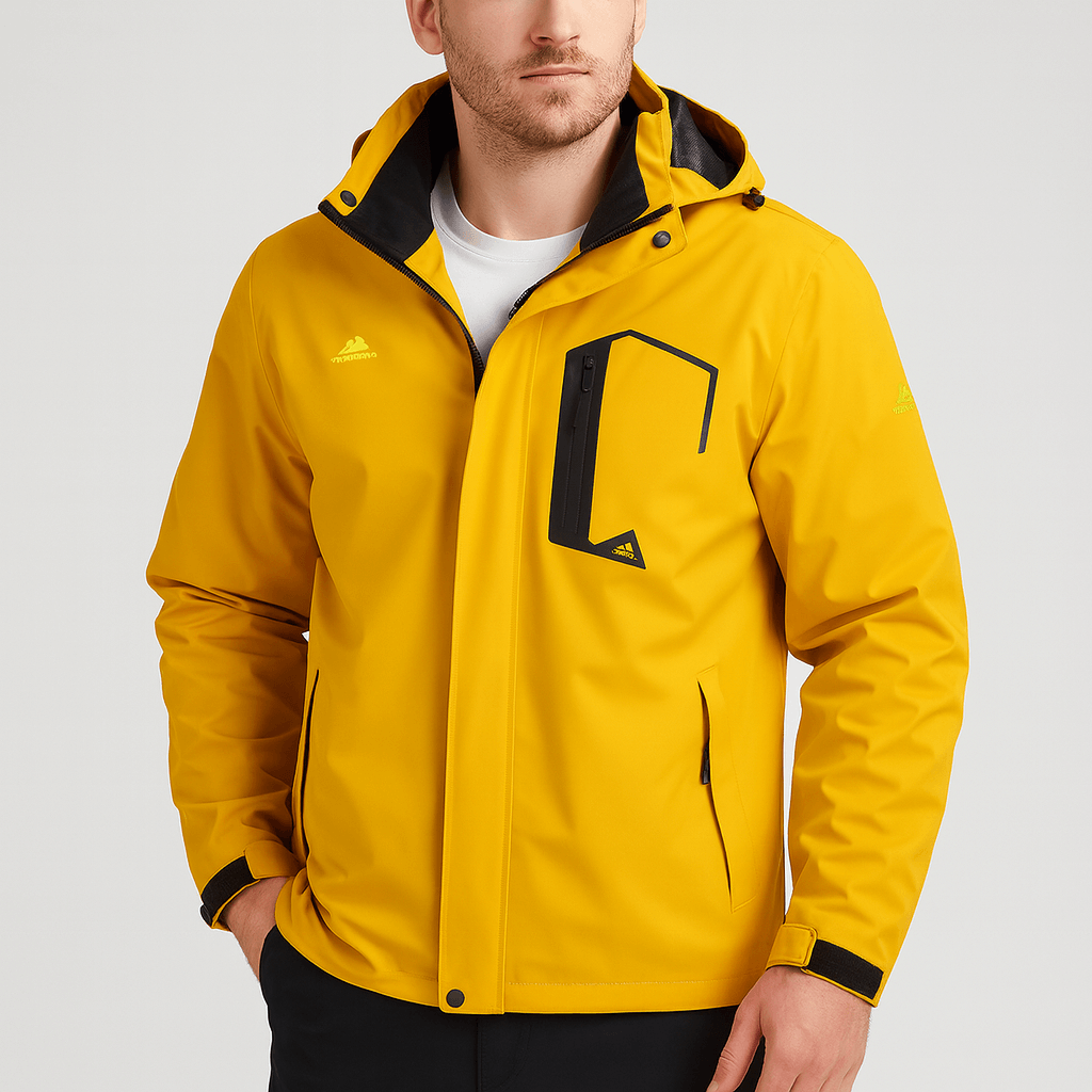 Soviska | Lekka kurtka outdoorowa z regulowanym kapturem