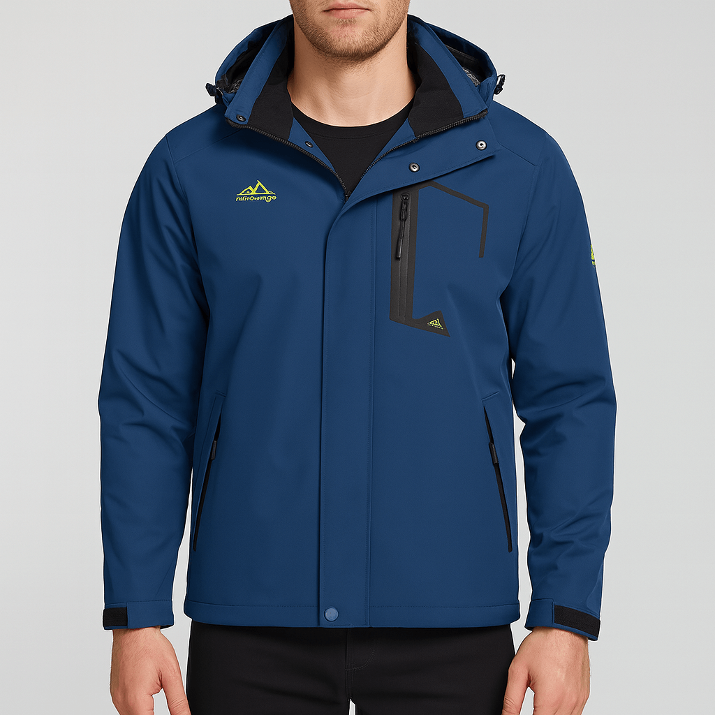 Soviska | Lekka kurtka outdoorowa z regulowanym kapturem