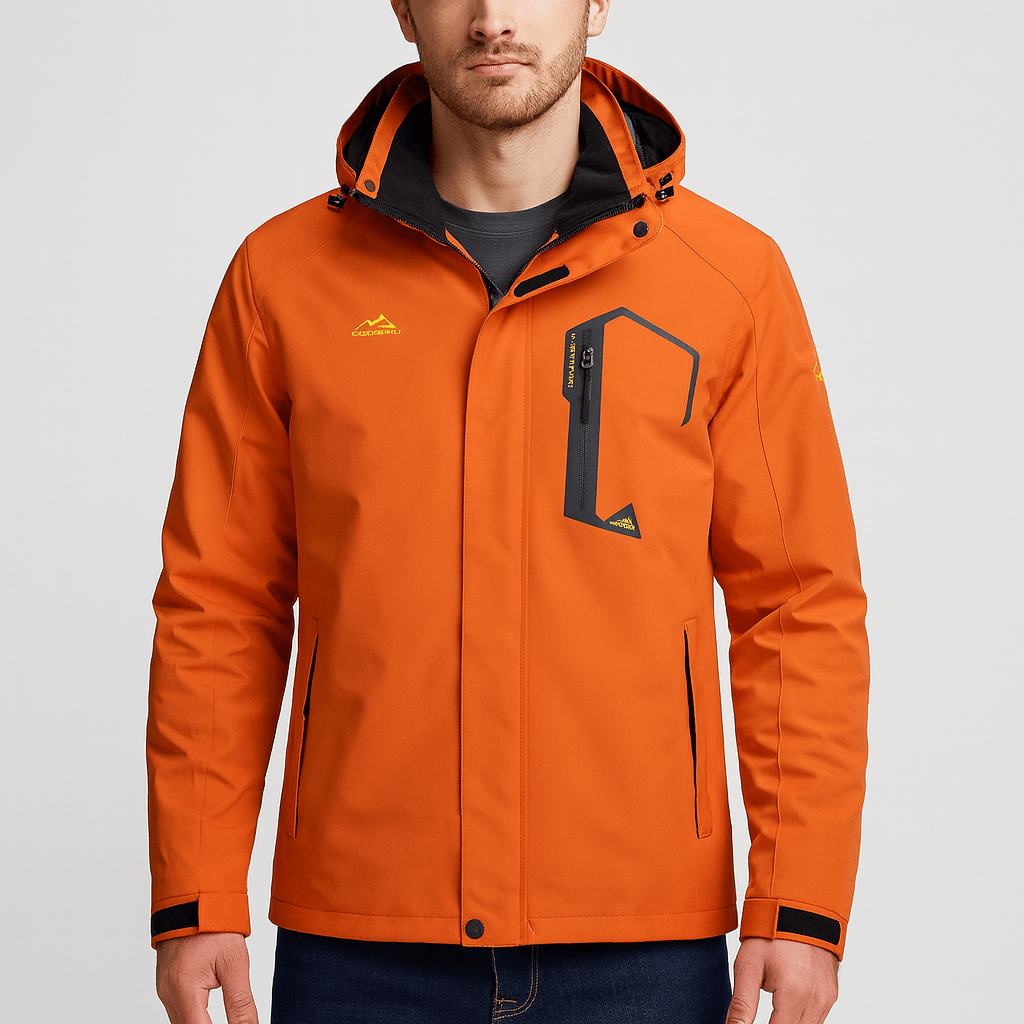 Soviska | Lekka kurtka outdoorowa z regulowanym kapturem