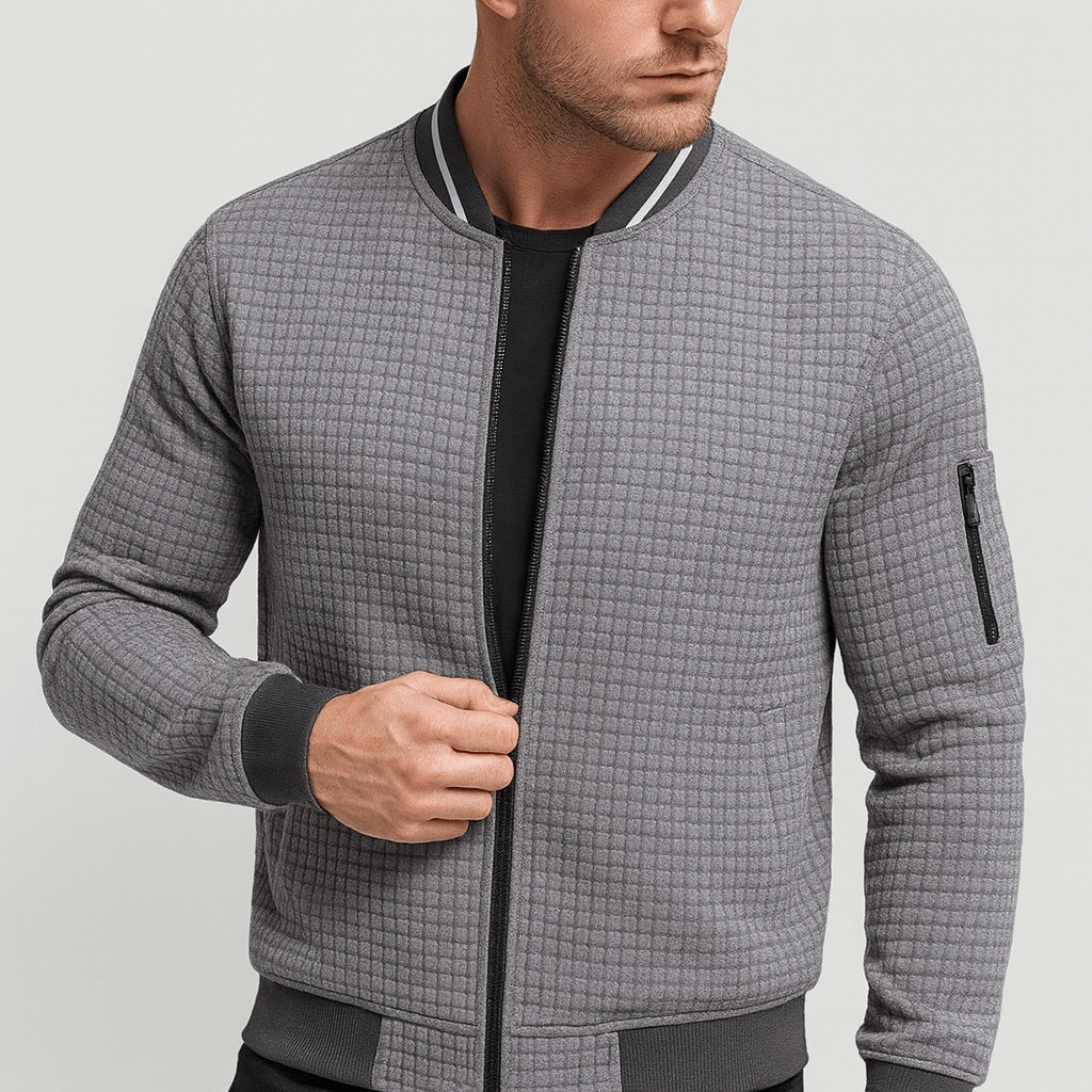 Soviska | Lekka kurtka typu bomber z zapięciem na zamek