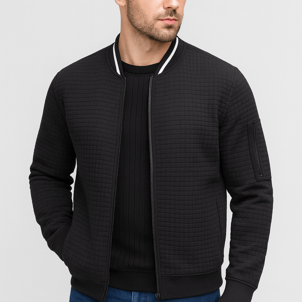 Soviska | Lekka kurtka typu bomber z zapięciem na zamek