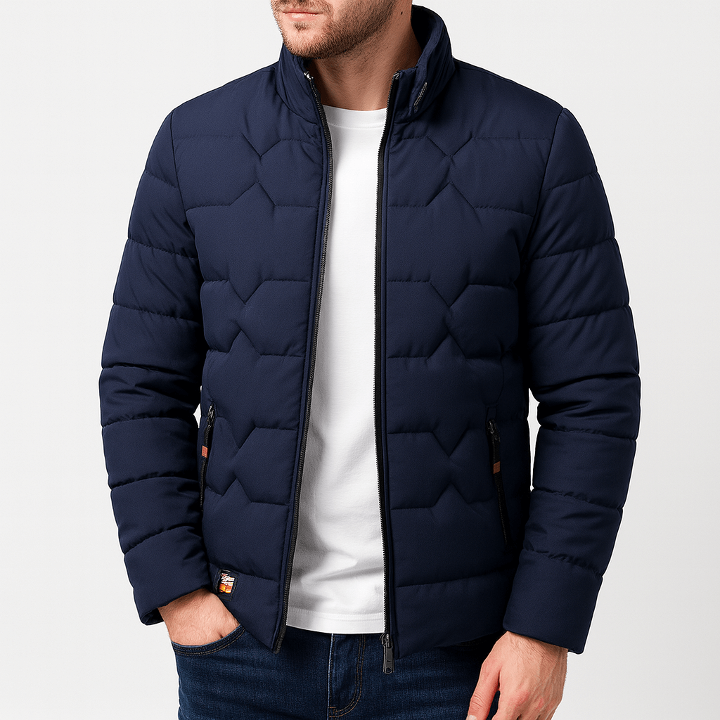 Soviska | Lekka pikowana kurtka zimowa