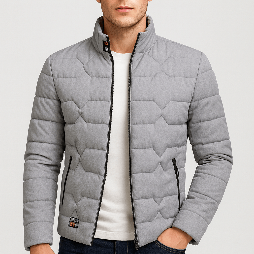 Soviska | Lekka pikowana kurtka zimowa