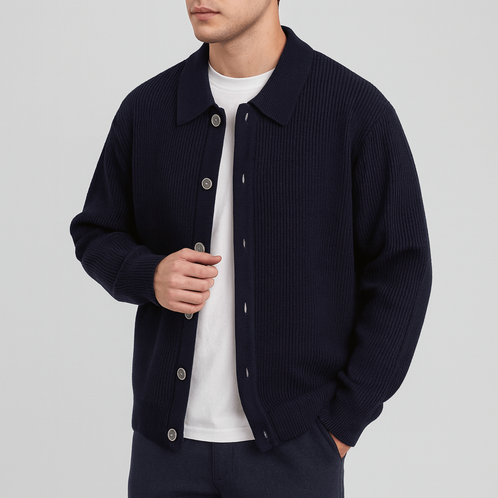 Soviska | Luźna bluza z kołnierzykiem