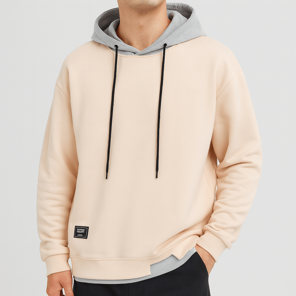 Soviska | Luźny krój z kapturem bluza