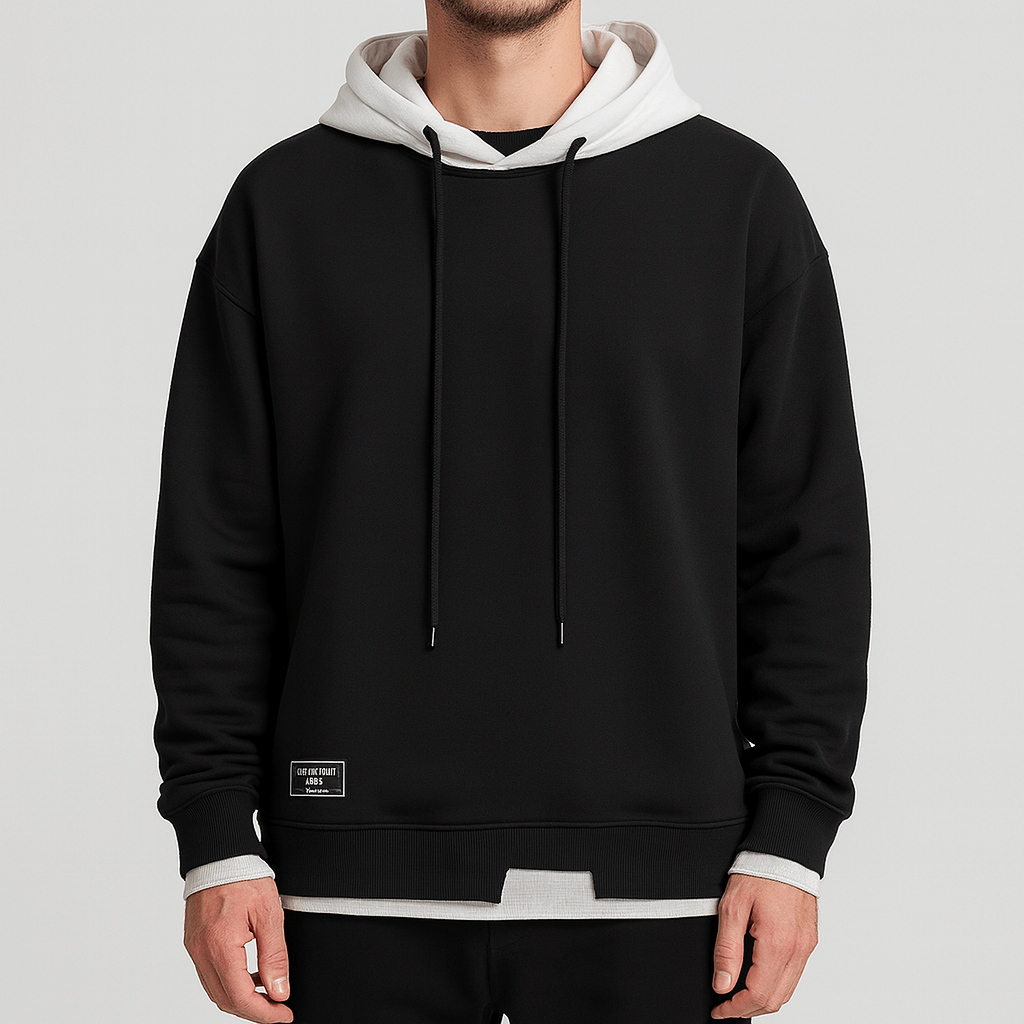 Soviska | Luźny krój z kapturem bluza