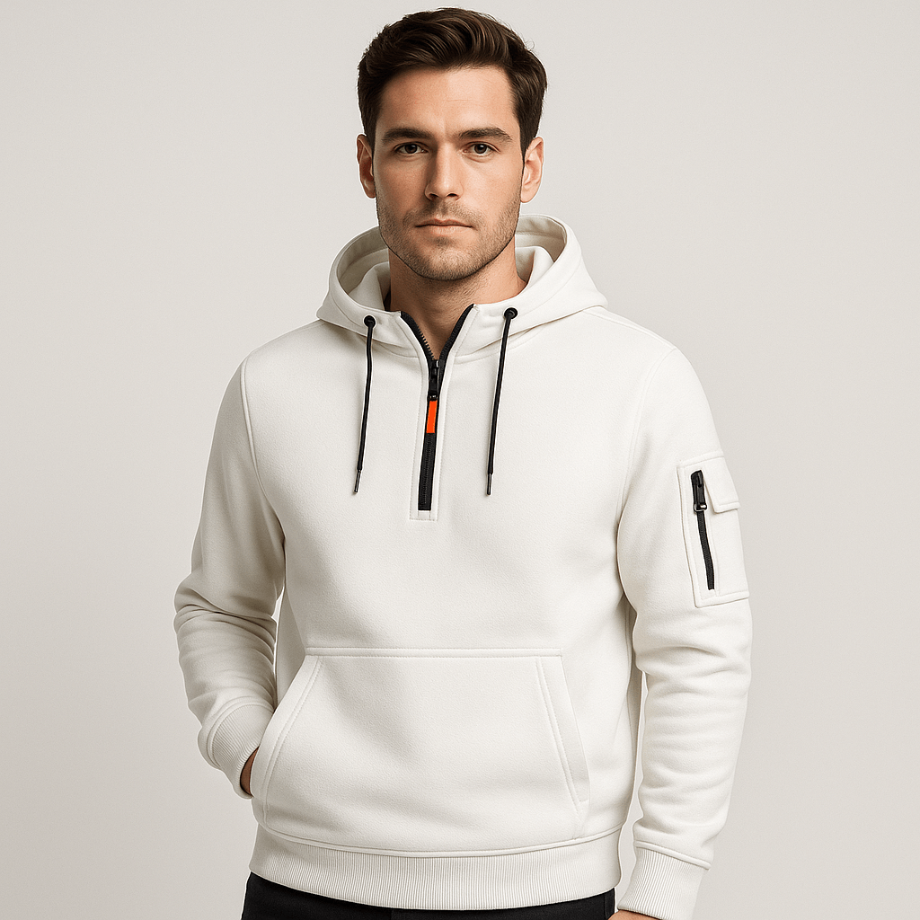 Soviska | Miejska bluza z kapturem i kieszeniami