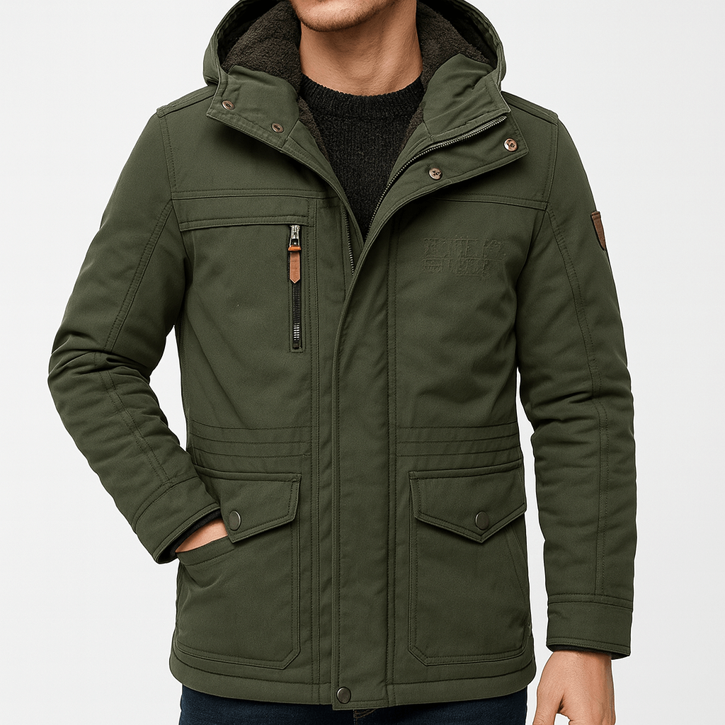 Soviska | Miękka kurtka wojskowa z przestronnymi kieszeniami
