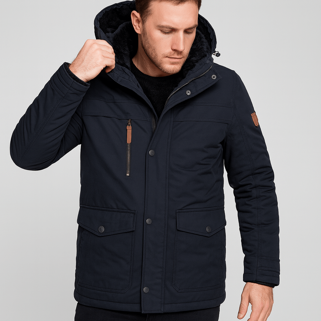 Soviska | Miękka kurtka wojskowa z przestronnymi kieszeniami