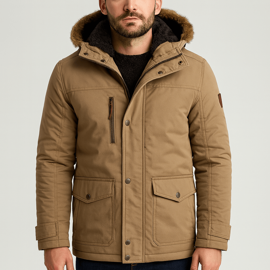 Soviska | Miękka kurtka wojskowa z przestronnymi kieszeniami