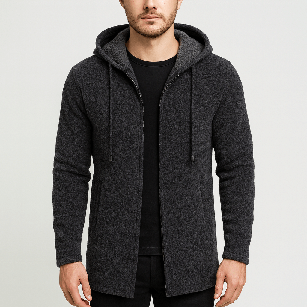 Soviska | Miękki kardigan z kapturem