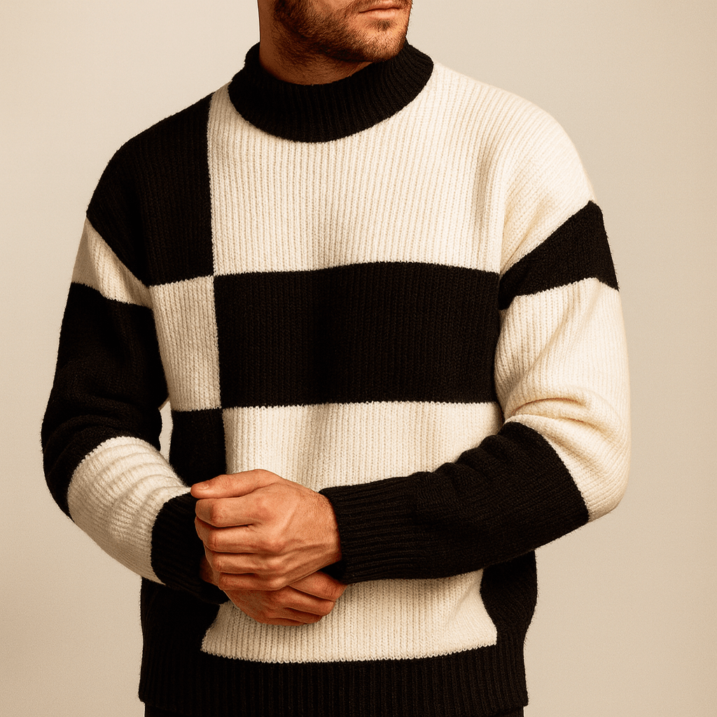 Soviska | Miękki sweter z okrągłym dekoltem