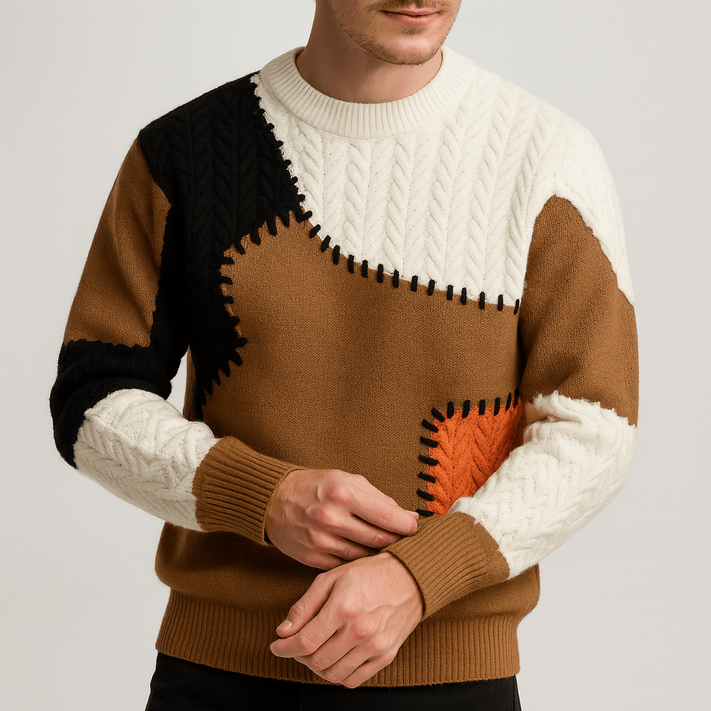 Soviska | Miękki sweter z okrągłym dekoltem