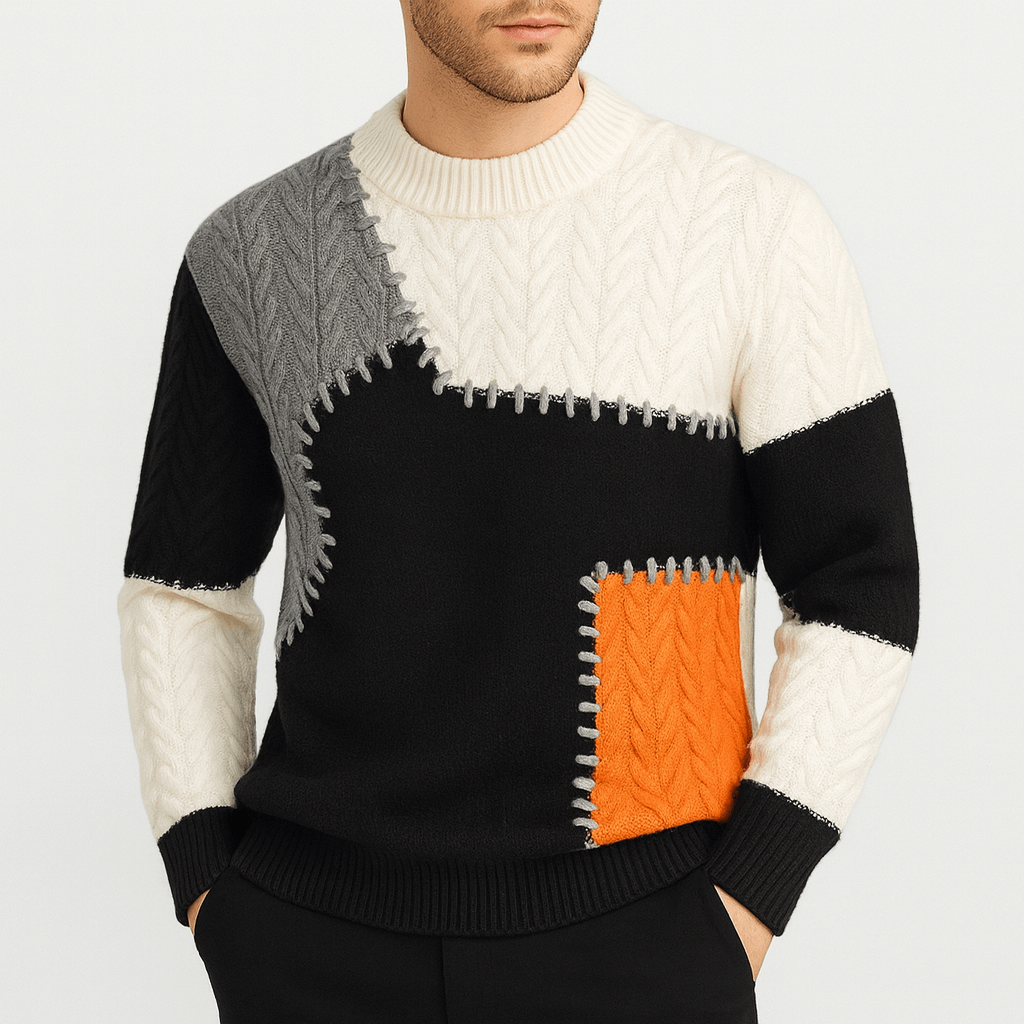 Soviska | Miękki sweter z okrągłym dekoltem