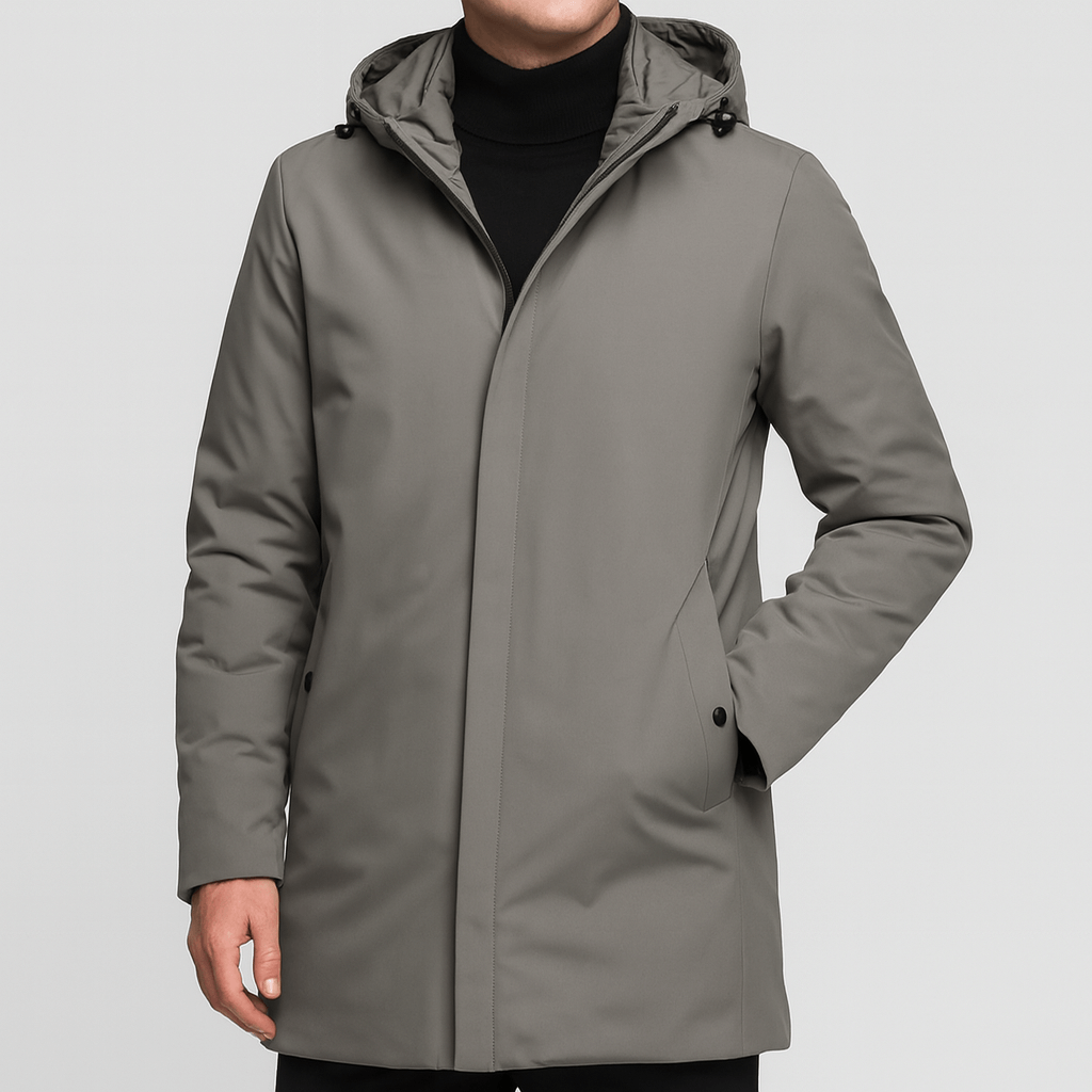 Soviska | Minimalistyczna kurtka zimowa z kapturem