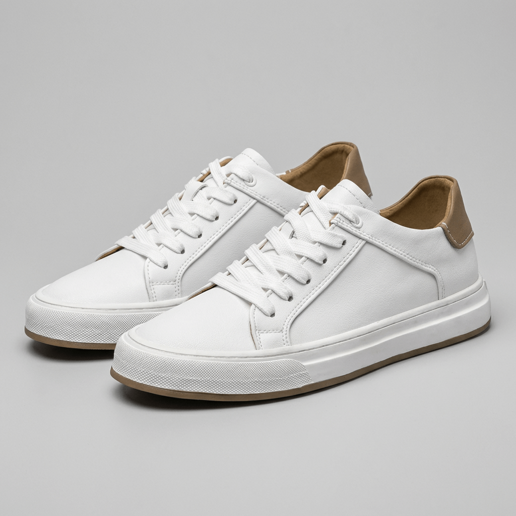 Soviska | Minimalistyczne Stylowe Skórzane Trampki