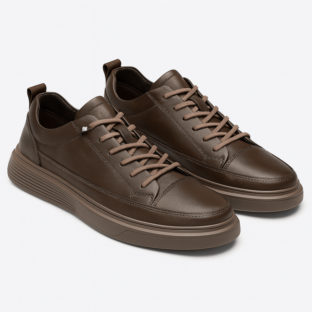 Soviska | Minimalistyczne skórzane sneakersy