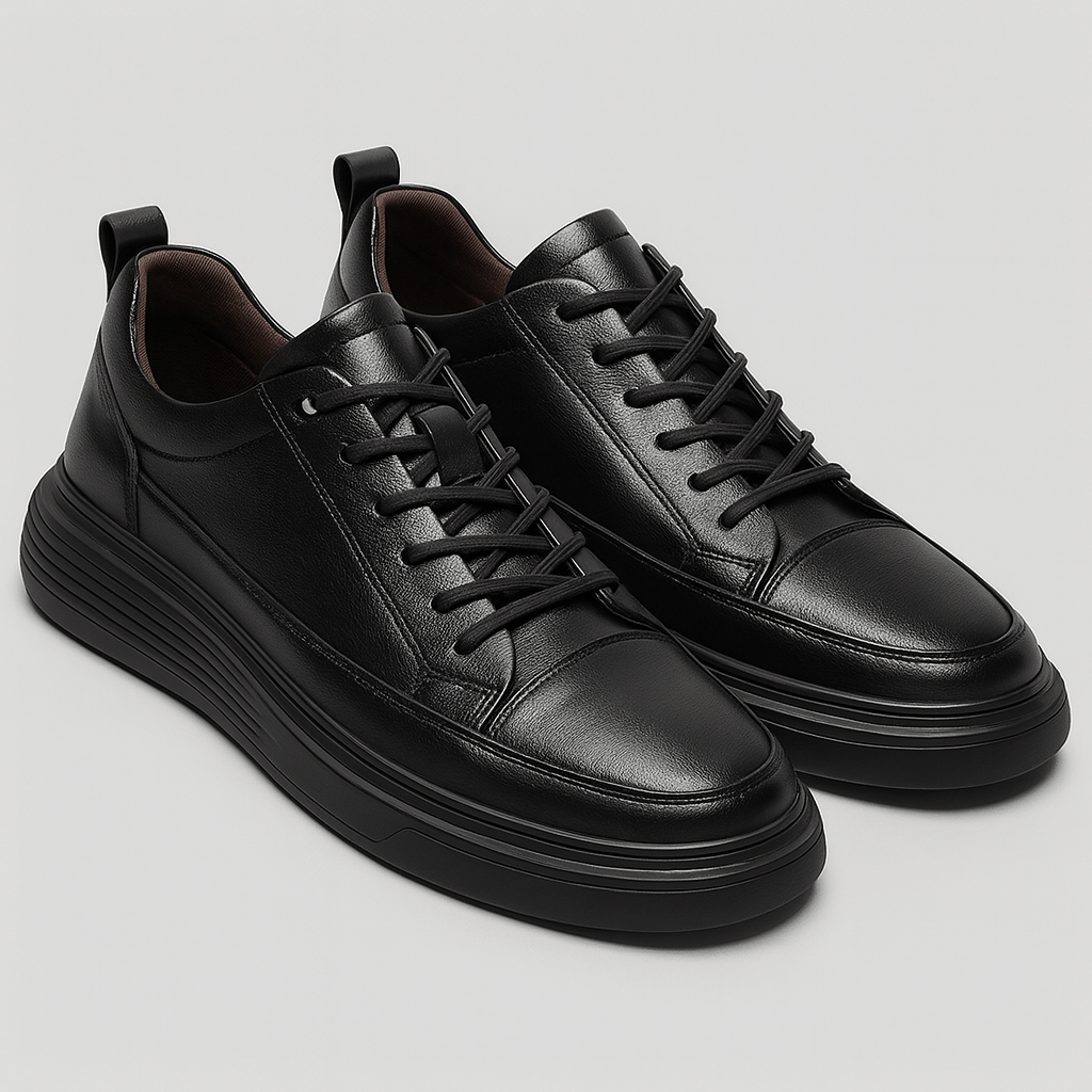 Soviska | Minimalistyczne sneakersy z sznurowanym zapięciem