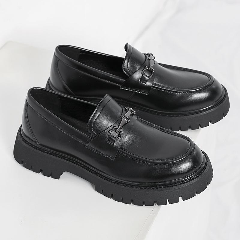 Soviska | Mokasyny męskie z klamrą