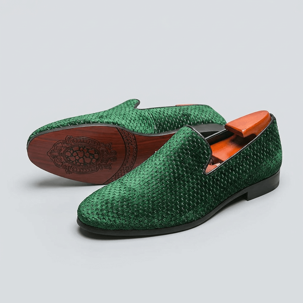 Soviska | Mokasyny z miękkiego włoskiego zamszu