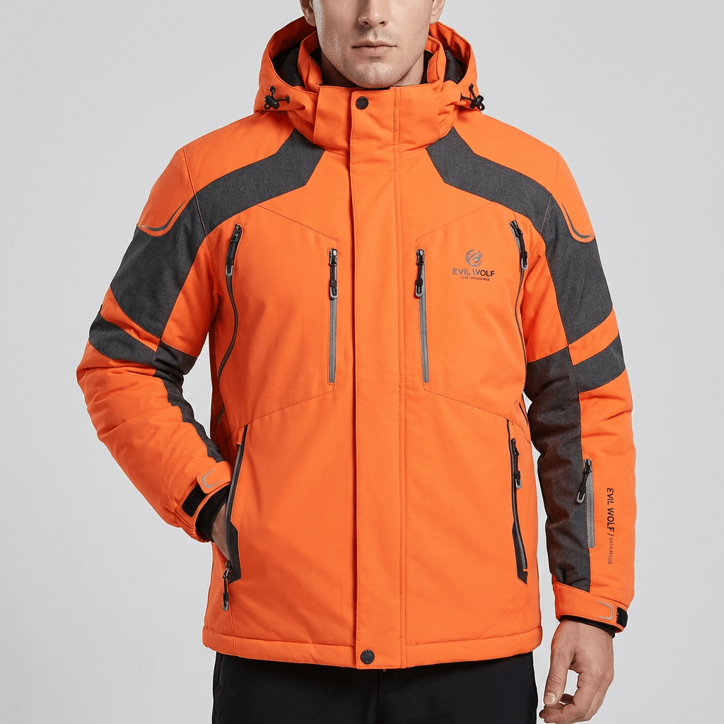 Soviska | Ocieplana kurtka narciarska z regulowanym kapturem