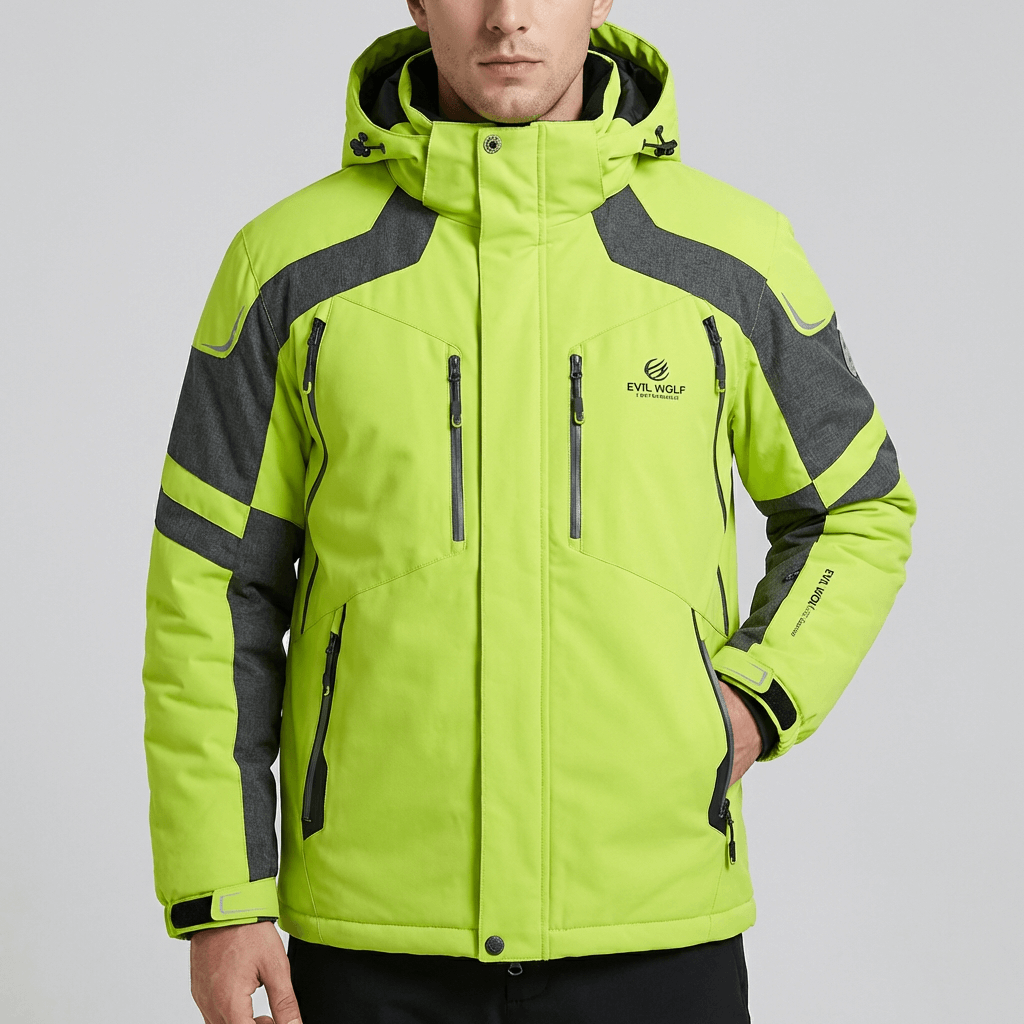 Soviska | Ocieplana kurtka narciarska z regulowanym kapturem