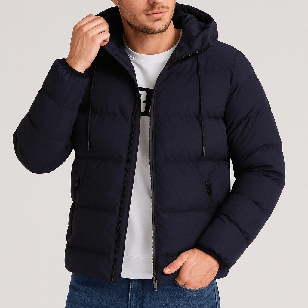 Soviska | Ocieplana kurtka puchowa z kapturem