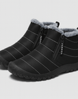 Soviska | Ocieplane buty zimowe męskie z zamkiem