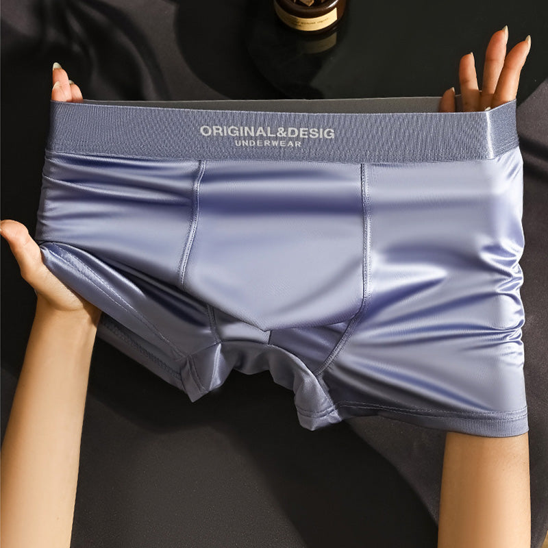 Soviska | Oddychające bokserki wykonane z gładkiego materiału