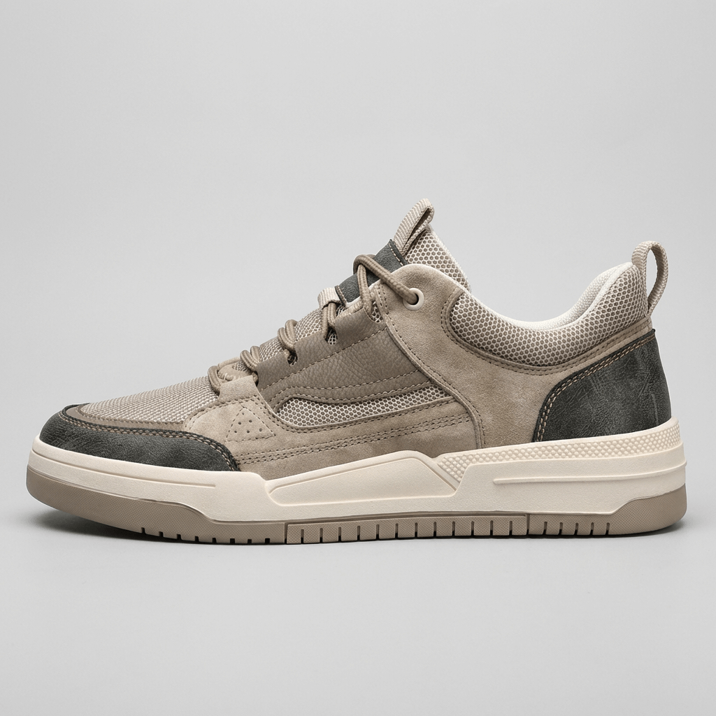 Soviska | Oddychające tenisówki z siateczki i zamszu