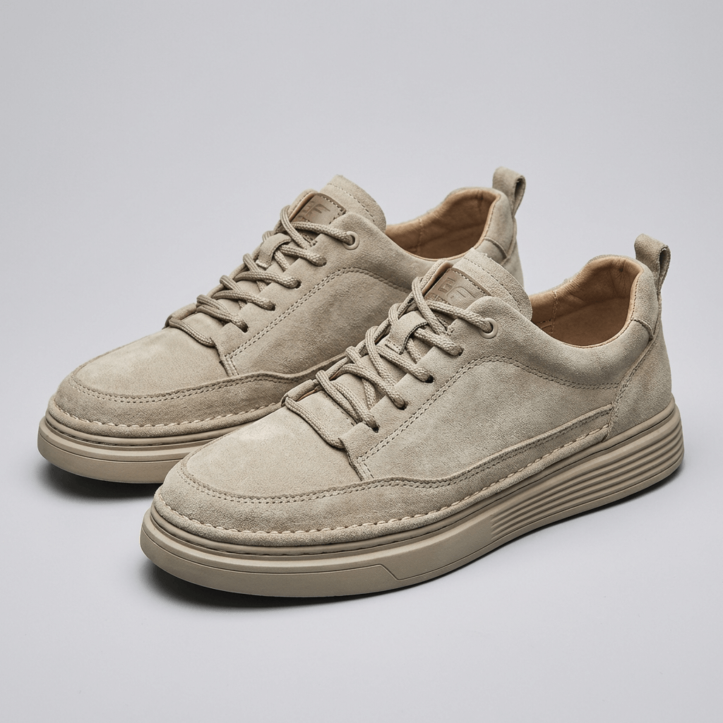 Soviska | Oddychające zamszowe trampki z amortyzacją