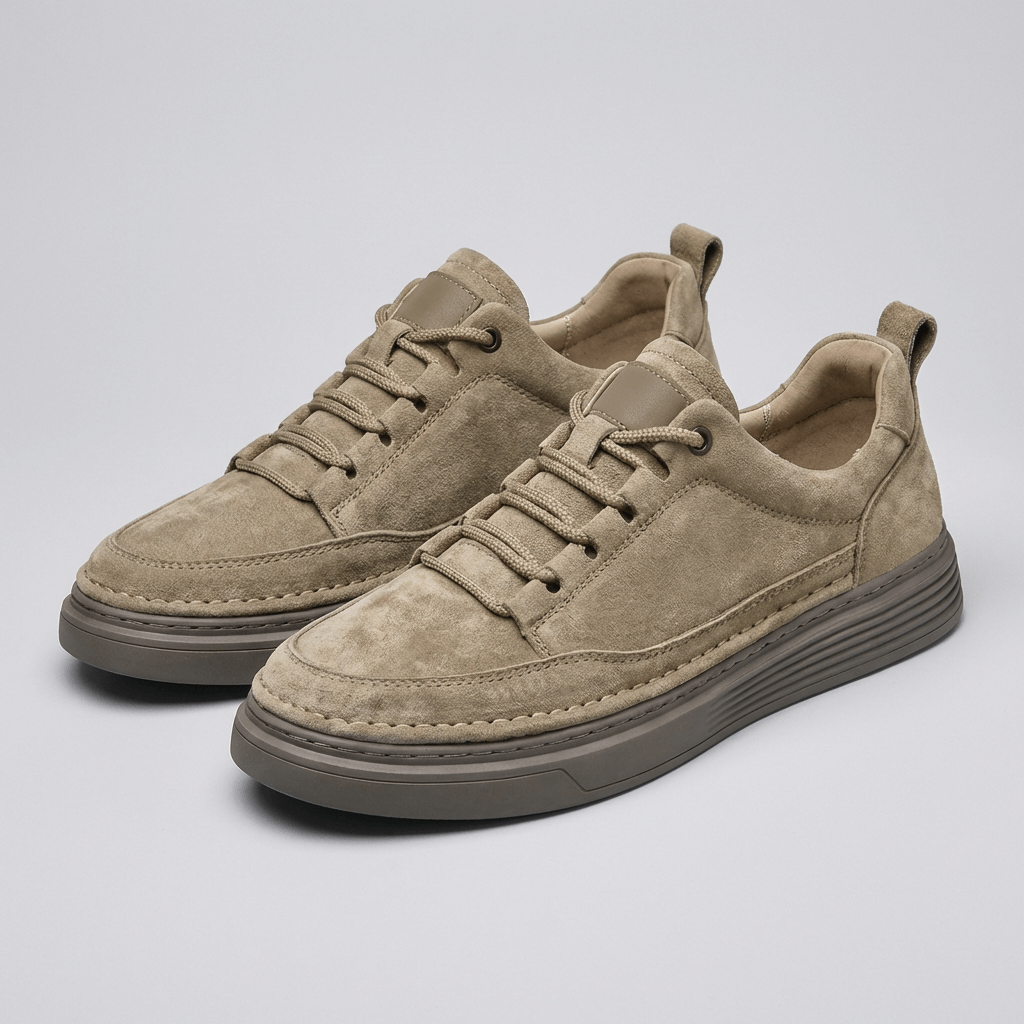 Soviska | Oddychające zamszowe trampki z amortyzacją