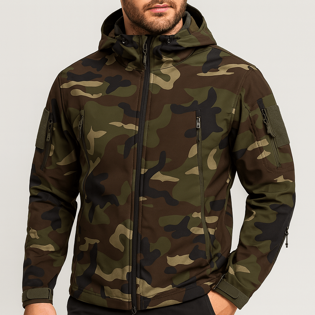 Soviska | Odporna kurtka taktyczna z kapturem