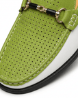 Soviska | Perforowane loafersy skórzane