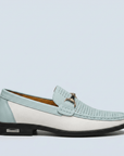 Soviska | Perforowane loafersy skórzane