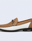 Soviska | Perforowane loafersy skórzane