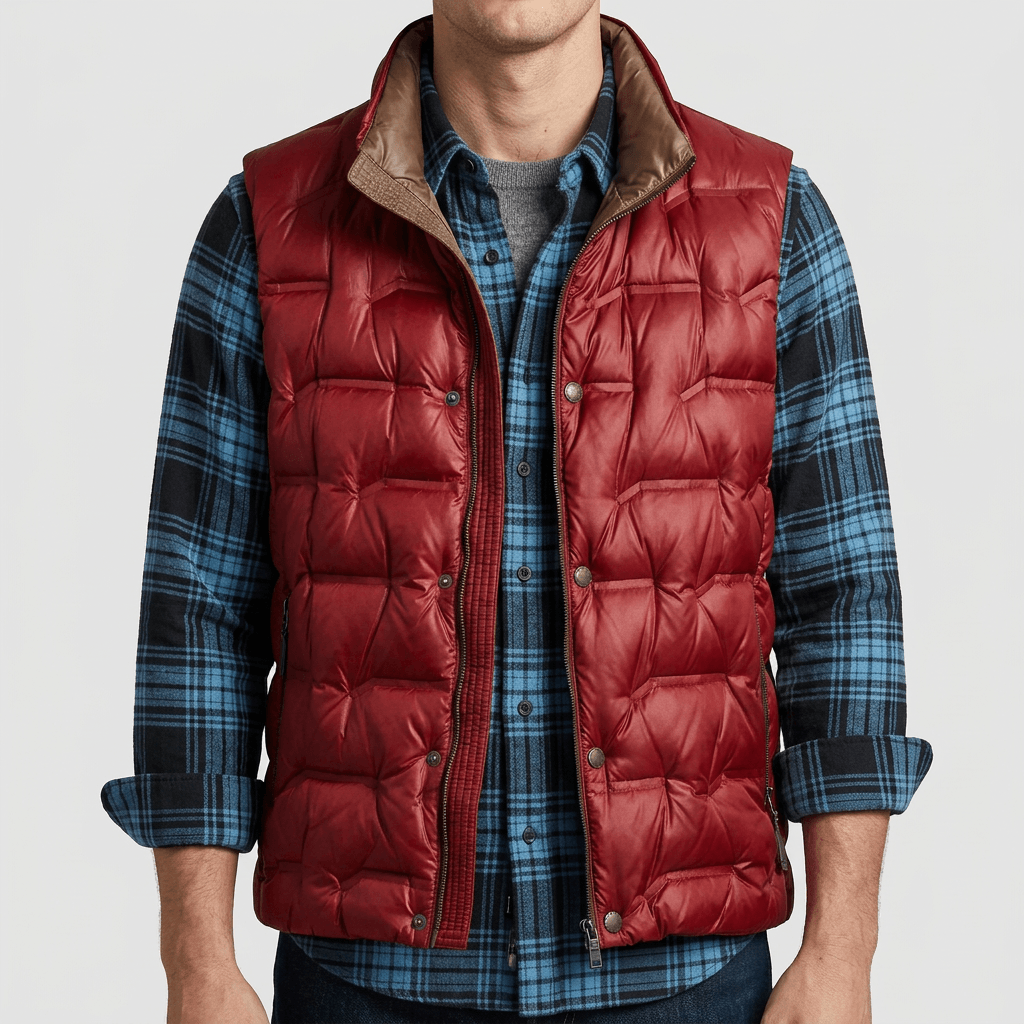 Soviska | Pikowana elegancka kamizelka na wiosnę