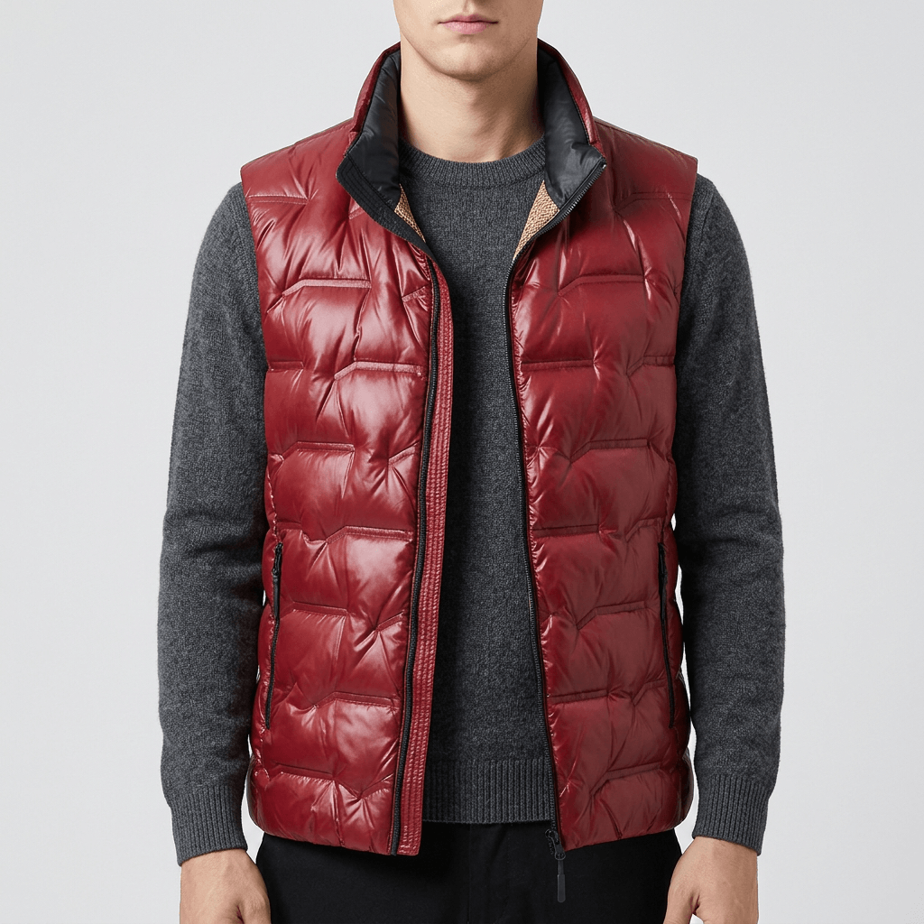 Soviska | Pikowana elegancka kamizelka na wiosnę