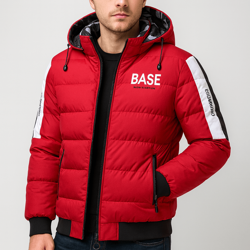 Soviska | Pikowana kurtka puchowa z kapturem