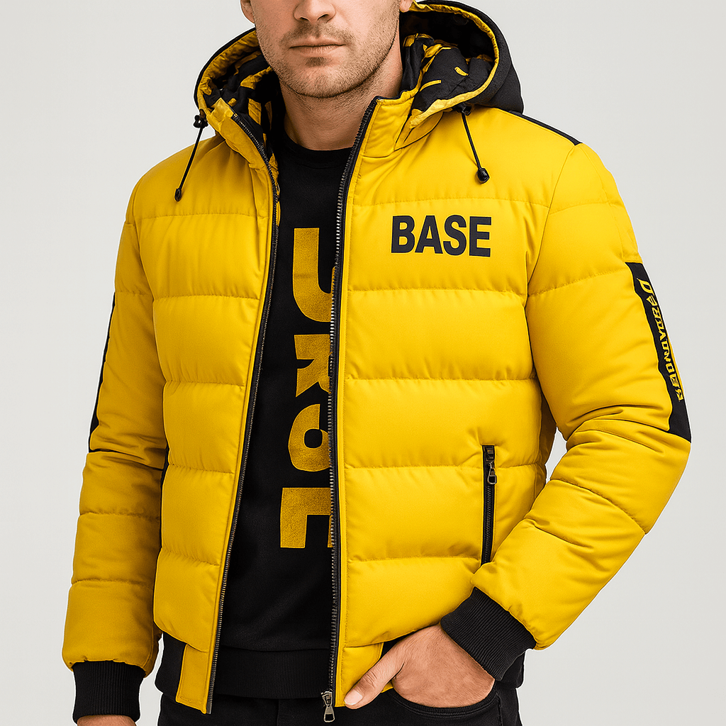 Soviska | Pikowana kurtka puchowa z kapturem